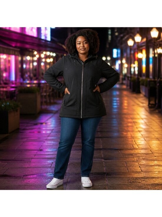 ZeroXposur Jackets & Blazers - Women's Full Zip Hooded Winter Jacket
